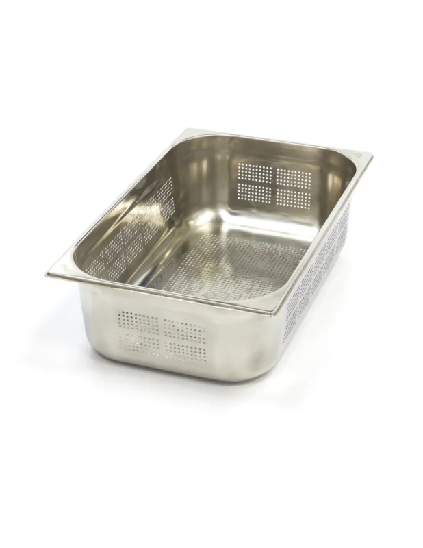 Bac GN perforé en inox, GN1/1 h150 mm Super Prix