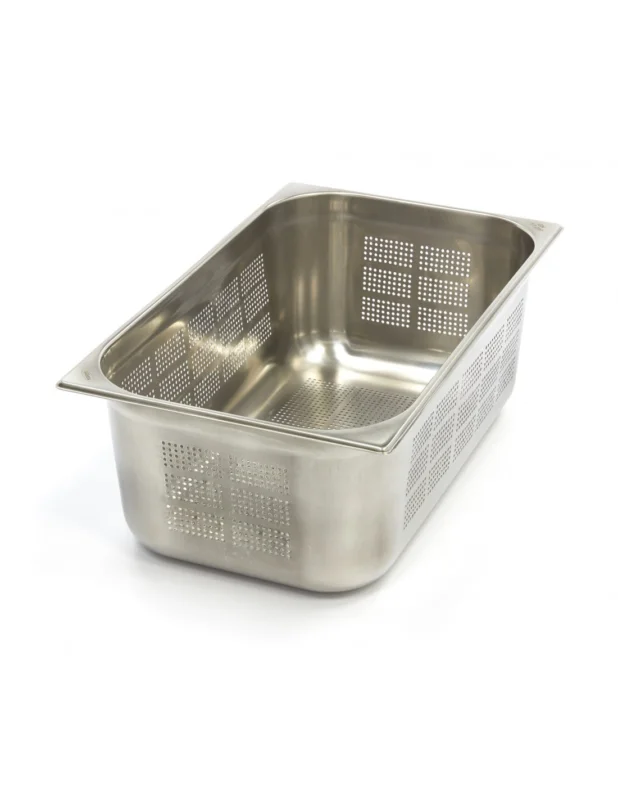 Bac GN perforé en inox, GN1/1 h200 mm Bon Marché