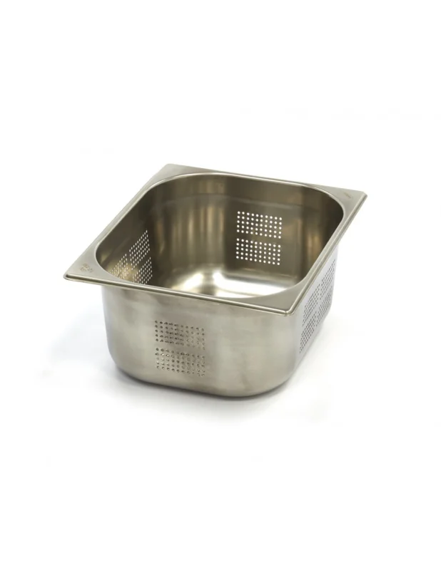 Solde Bac GN perforé en inox, GN1/2 h150 mm