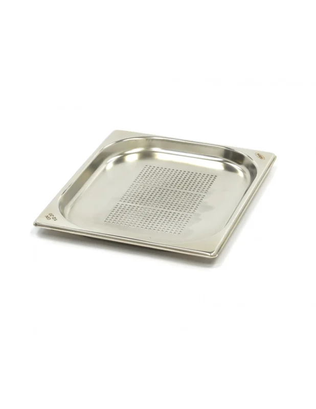 Bac GN perforé en inox, GN1/2 h20 mm Expédié Aujourd’hui