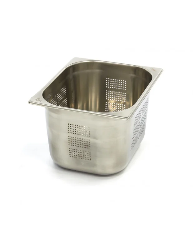 Dernière Chance Bac GN perforé en inox, GN1/2 h200 mm