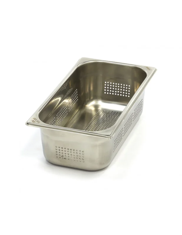 Bac GN en inox perforé, GN1/3 h100 mm Offre Du Jour