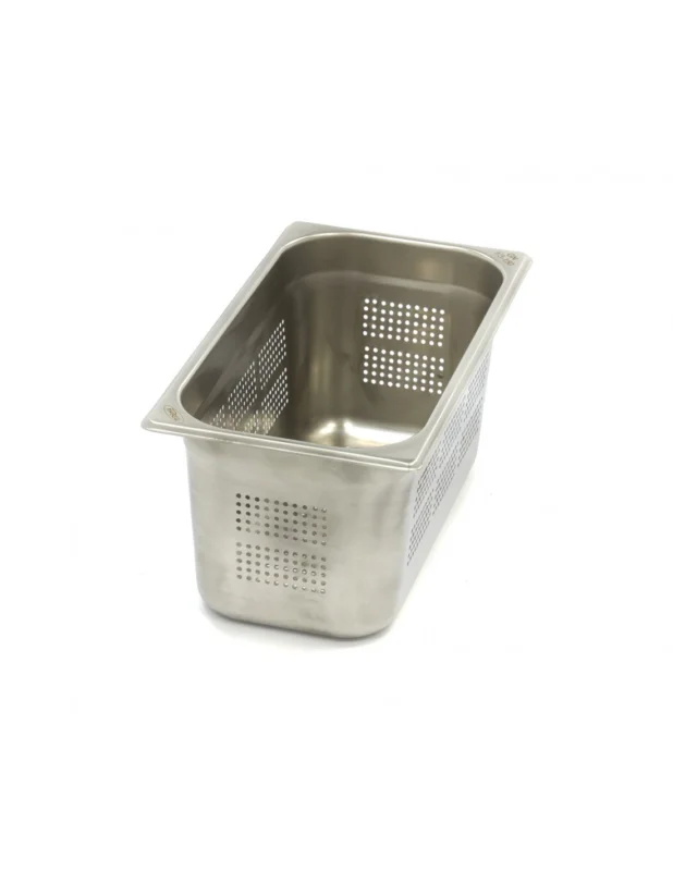 Paiement Sécurisé Bac GN en inox perforé, GN1/3 h150 mm