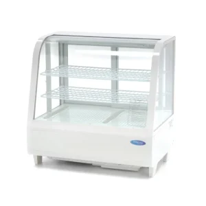Vitrine réfrigérée à poser avec 3 étages, +0°/+12°C, L 680 mm blanche Satisfait Ou Remboursé