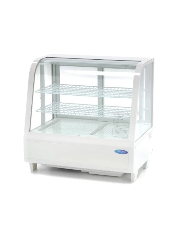 Vitrine réfrigérée à poser avec 3 étages, +0°/+12°C, L 680 mm blanche Satisfait Ou Remboursé