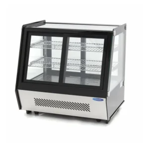 Vitrine réfrigérée à poser avec 3 étages, +0°/+12°C, L 710 mm service avant+arrière Meilleur Prix