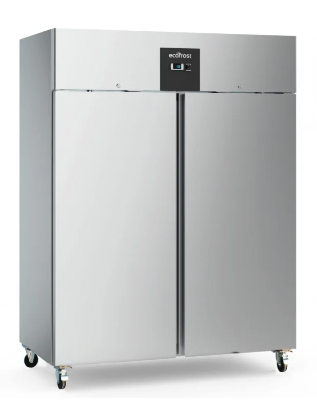 Paiement Sécurisé Armoire réfrigérée 1200 litres froid statique assisté par ventilateur, GN 2/1, +2°/+8°C