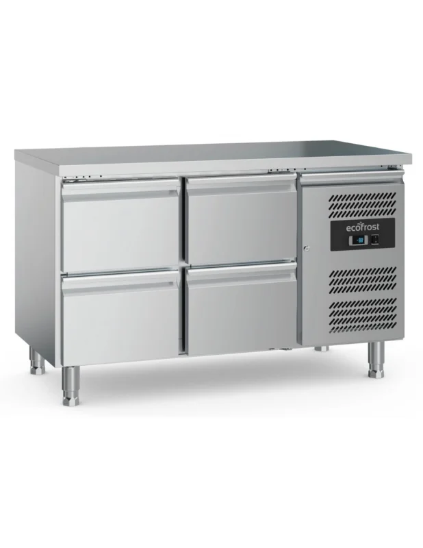 Vente Flash Table réfrigérée 4 Tiroirs GN 1/1, +2°/+8°C