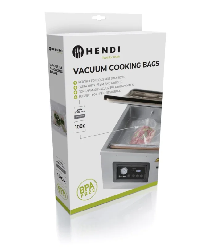 Certifié HENDI 970683 Sacs de cuisson sous vide