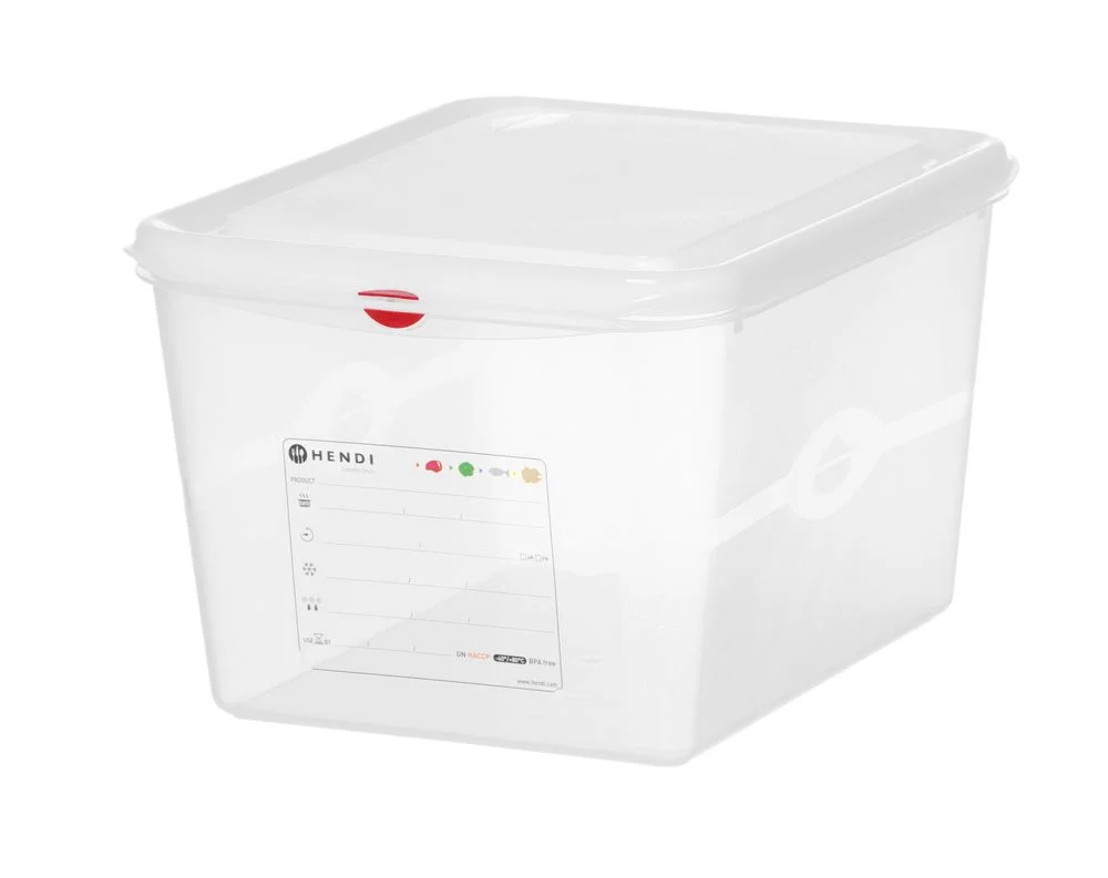 HENDI 873281 Bac GN 1/2, polypropylène Top Vente