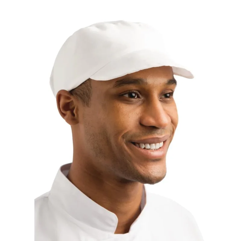 Commander Maintenant Casquette de boulanger Whites blanche