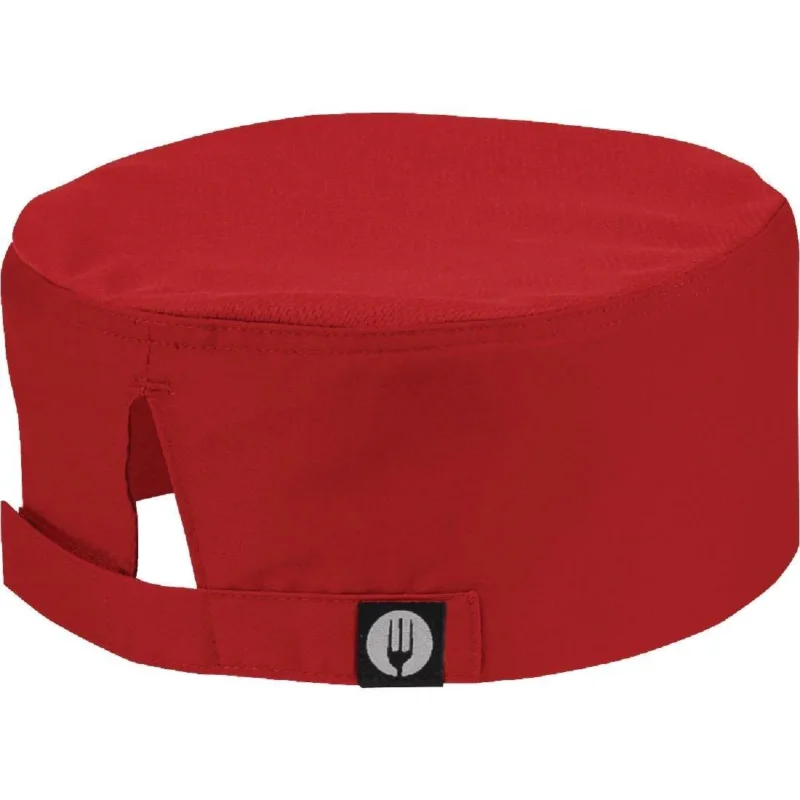 Calot de cuisine Cool Vent Chef Works rouge Commander Vite