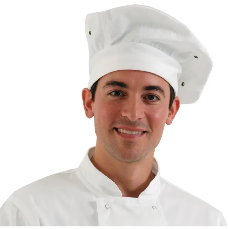 Toque Chef Works blanche Usine Directe
