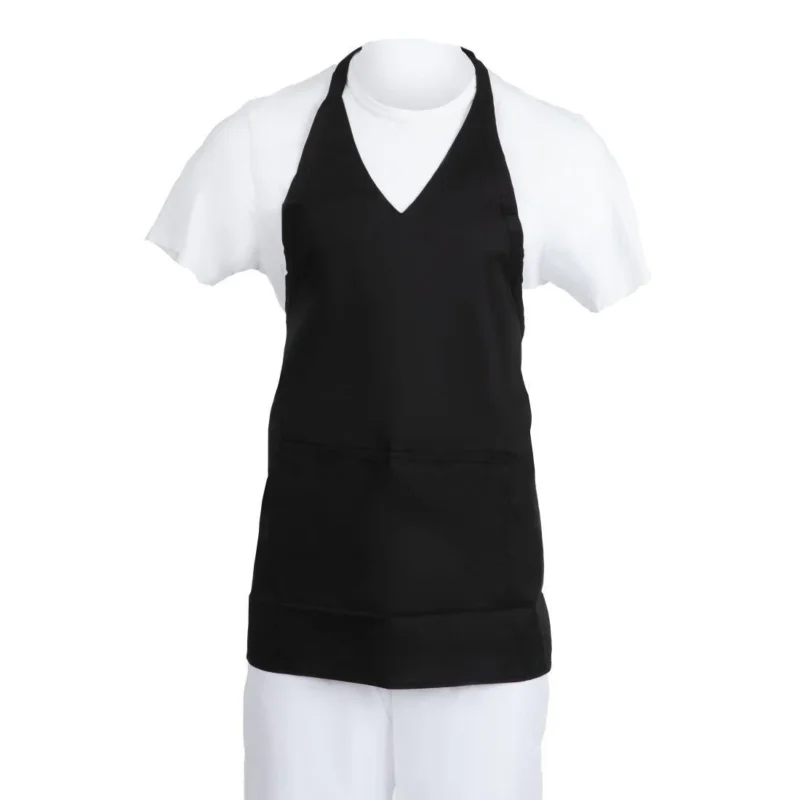 Tablier serveur col en V Whites noir Quantité Limitée
