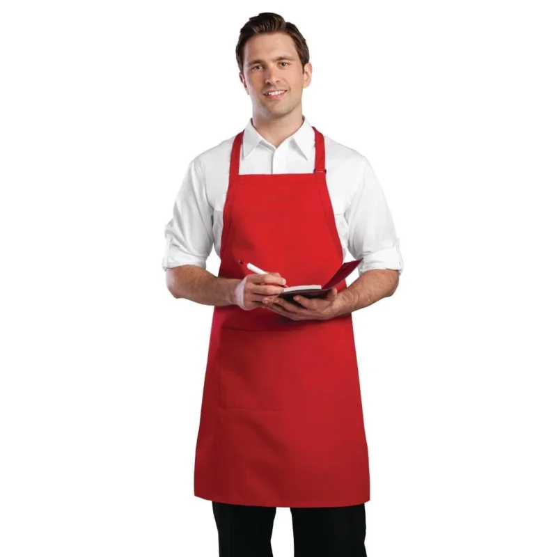 Offre Limitée Tablier bavette Chef Works rouge