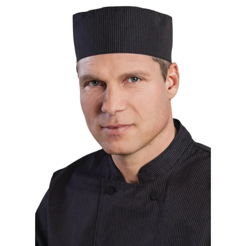 Calot de cuisine Cool Vent Chef Works finement rayé Paiement Sécurisé