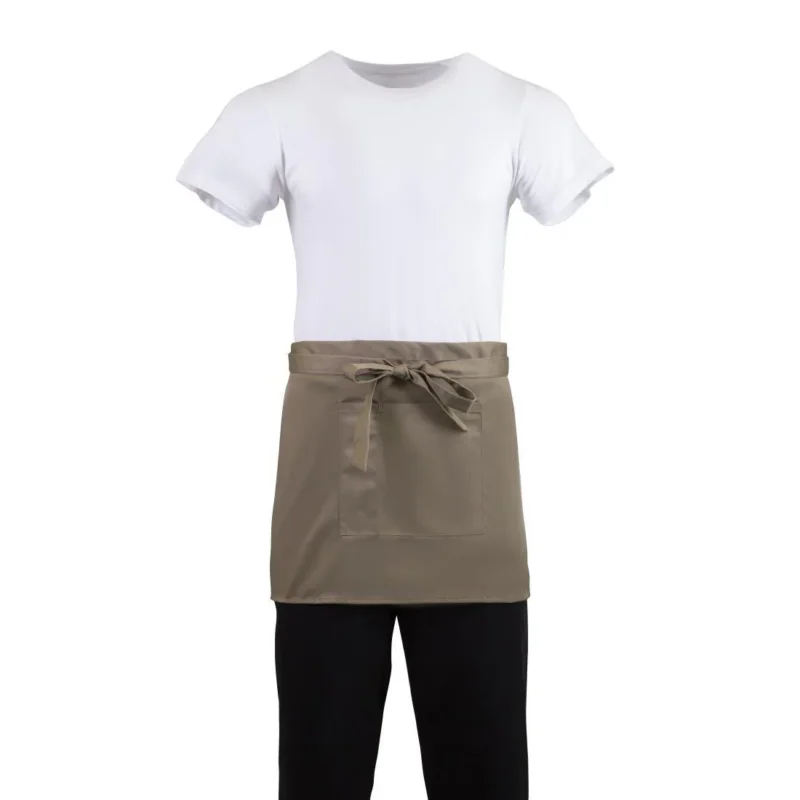 Acheter Direct Tablier serveur court Whites marron clair