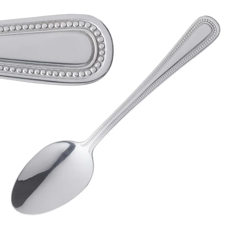 Cuillère à dessert Olympia Bead (Lot de 12) Prix Promo