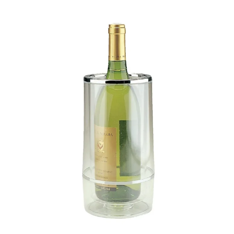 Rafraîchisseur à vin en acrylique APS transparent Pas Cher