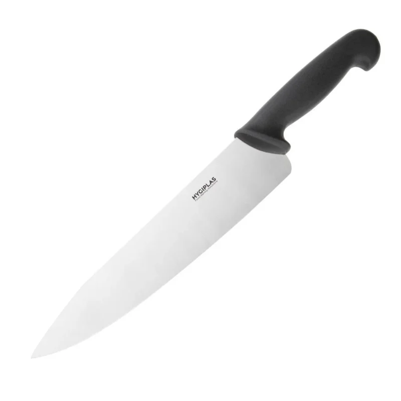 Couteau de cuisinier Hygiplas noir 255mm Prix Réduit