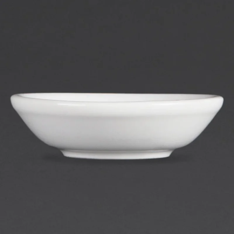 Coupelles à sauce soja Olympia Whiteware 70mm (Lot de 12) Meilleur Choix