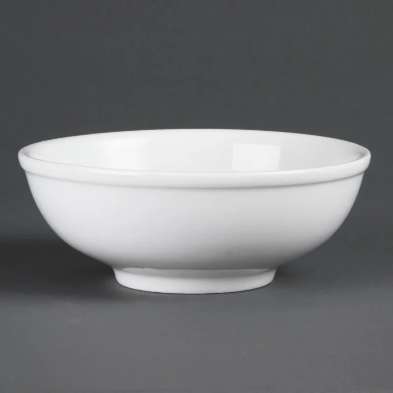 Bols à nouilles chinoises blancs 190mm Olympia (Lot de 6) Offre Spéciale