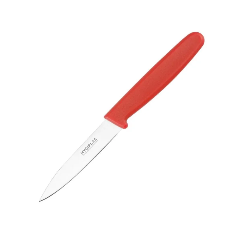 Super Prix Couteau d office Hygiplas rouge 7,5 cm