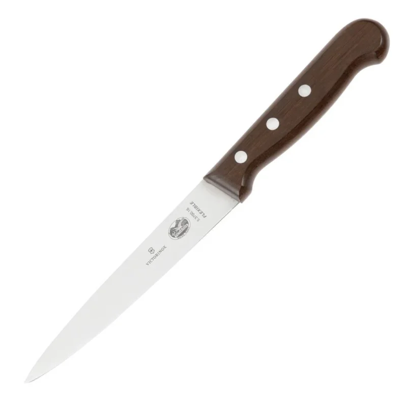Meilleur Prix Couteau à filet à manche en bois Victorinox 150mm
