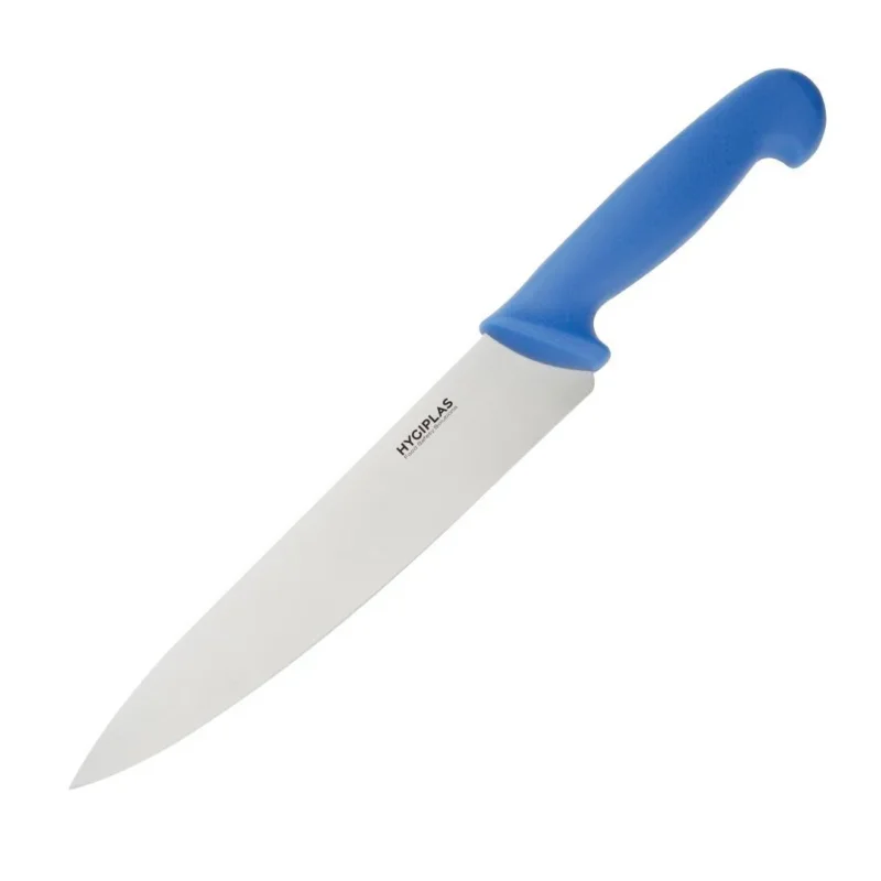Commander Vite Couteau de cuisinier Hygiplas bleu 215mm
