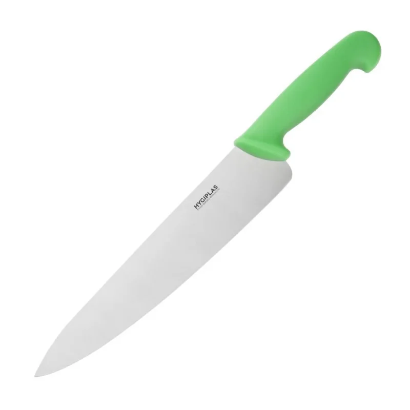 Couteau de cuisinier Hygiplas vert 255mm Meilleur Choix