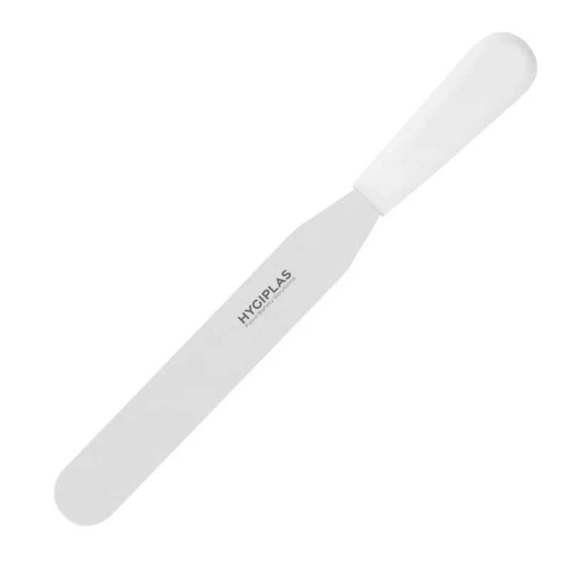 Couteau spatule droit Hygiplas blanc 205mm Soldes