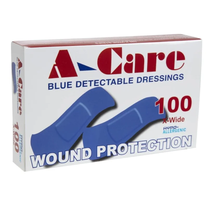 Pansements bleus standards (Lot de 100) Prix Promo