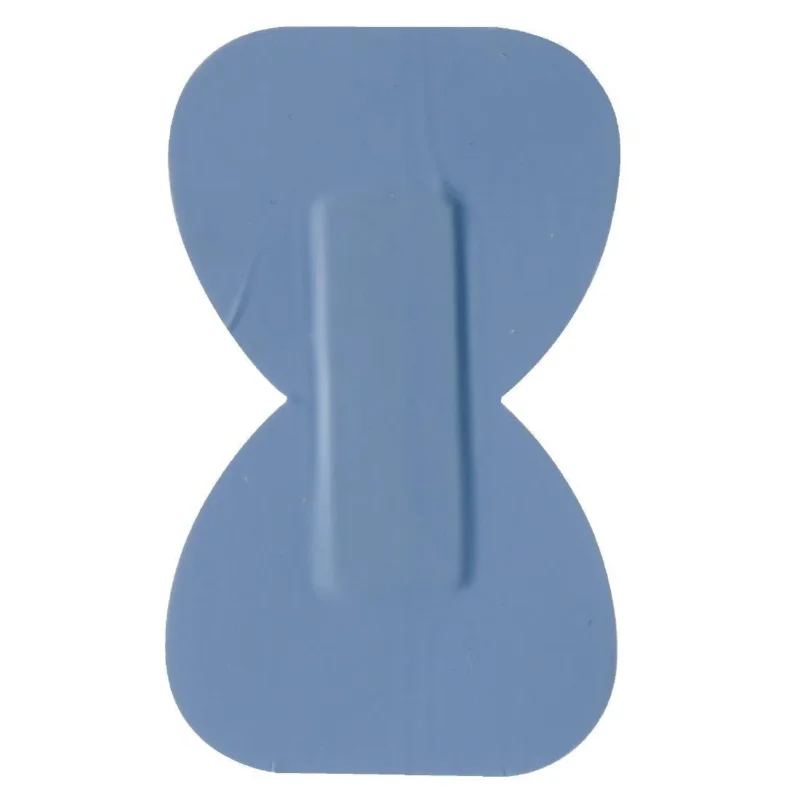 Paiement Sécurisé Pansements bout des doigts bleus standards (Lot de 50)