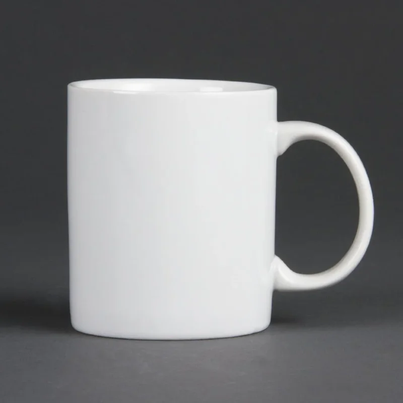 Prix Promo Mug blanc 284ml Olympia Whiteware (Lot de 12)