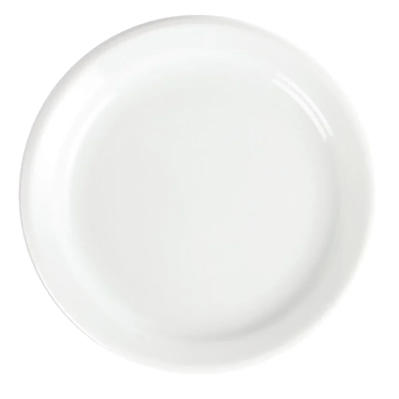 Prix Choc Assiettes à bord étroit blanches Olympia 180mm (Lot de 12)
