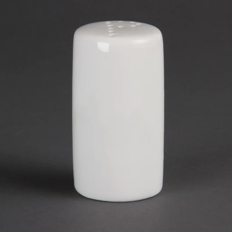 Dernière Chance Poivrières blanches 80mm Olympia (Lot de 12)