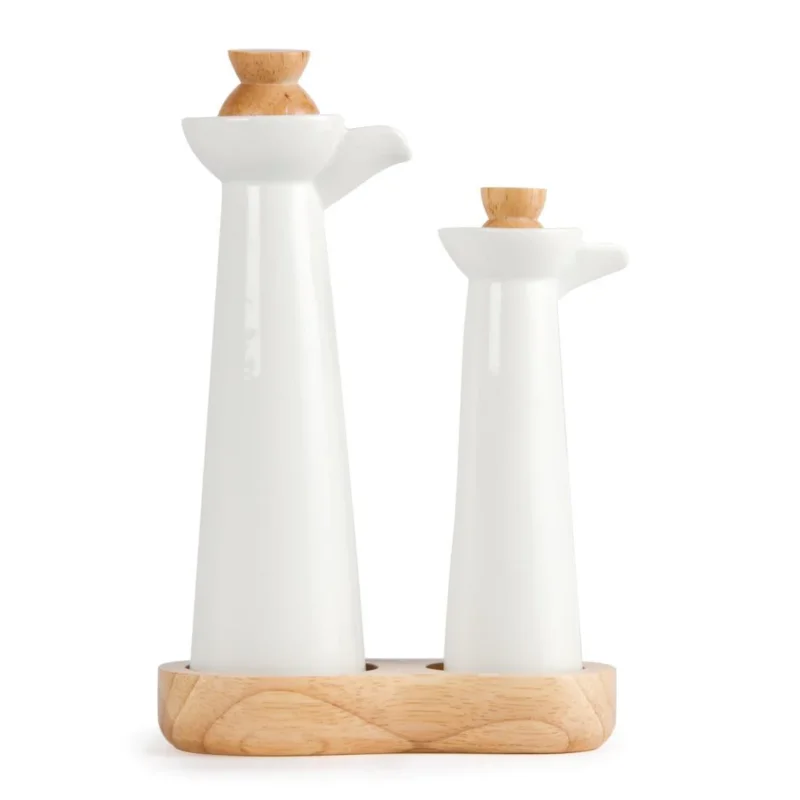 Livraison Gratuite Bouteilles huile et vinaigre blanches Olympia