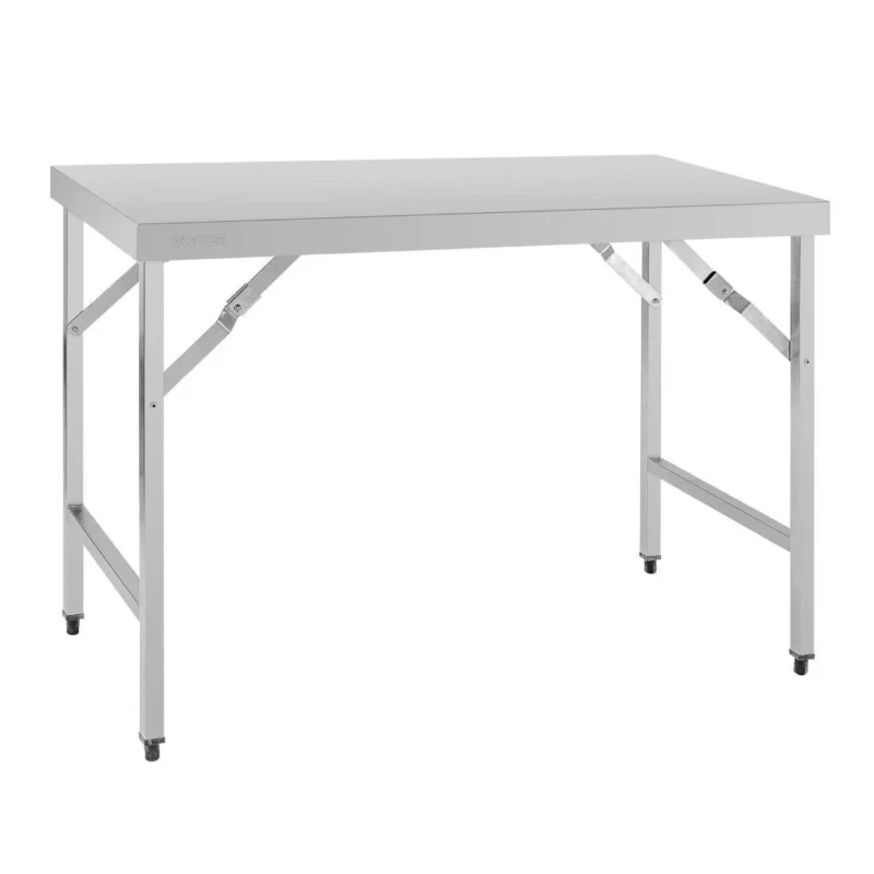 Table pliante inox Vogue 1200mm Haute Qualité