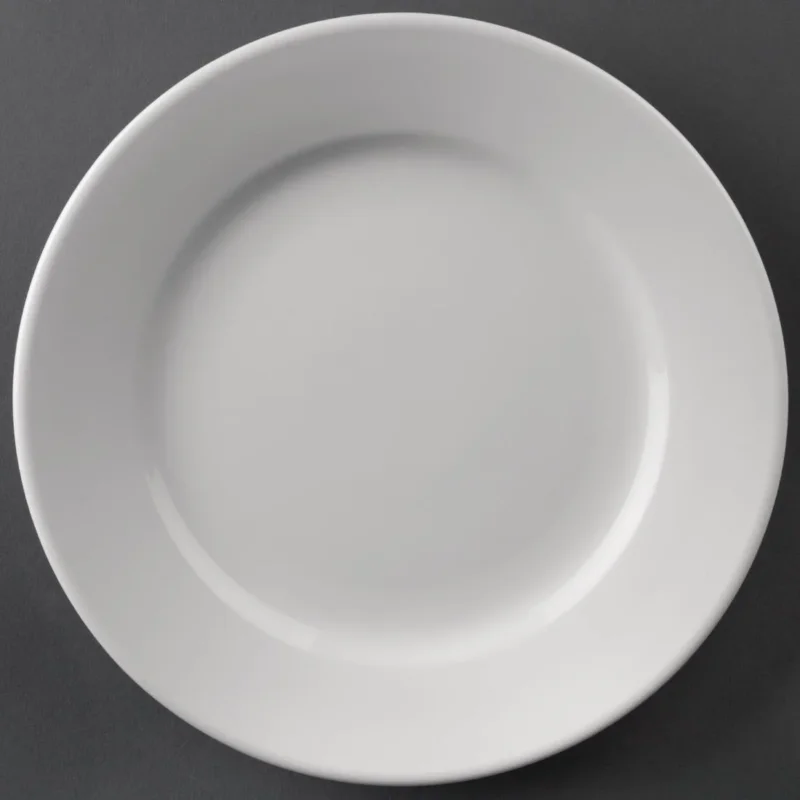 Offre Exclusive Assiettes à bord large Olympia Athena 165mm (Lot de 12)