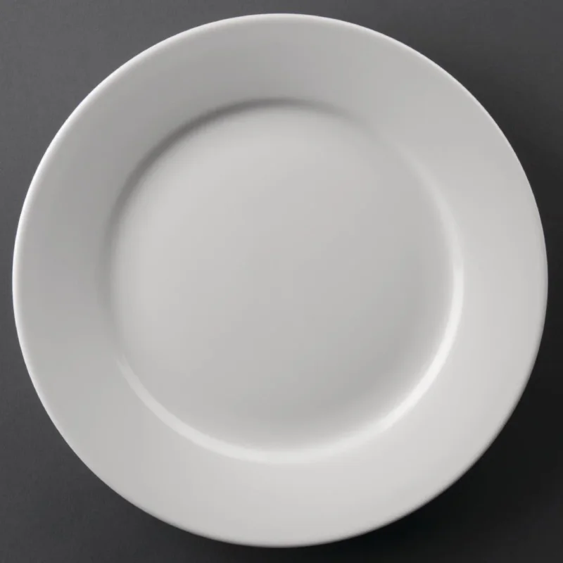 Offre Spéciale Assiettes à bord large Olympia Athena 228mm (Lot de 12)