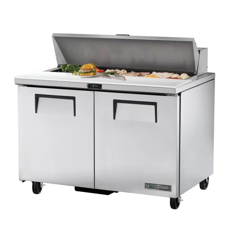 Soldes Comptoir de préparation 2 portes True 340L TSSU-48-12-HC