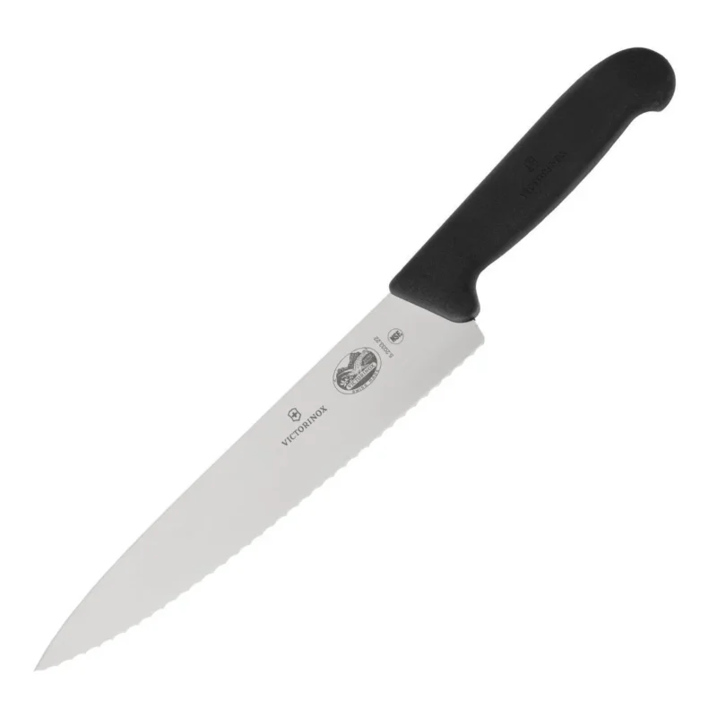 Seulement Aujourd’hui Couteau de cuisinier denté Fibrox Victorinox 220mm