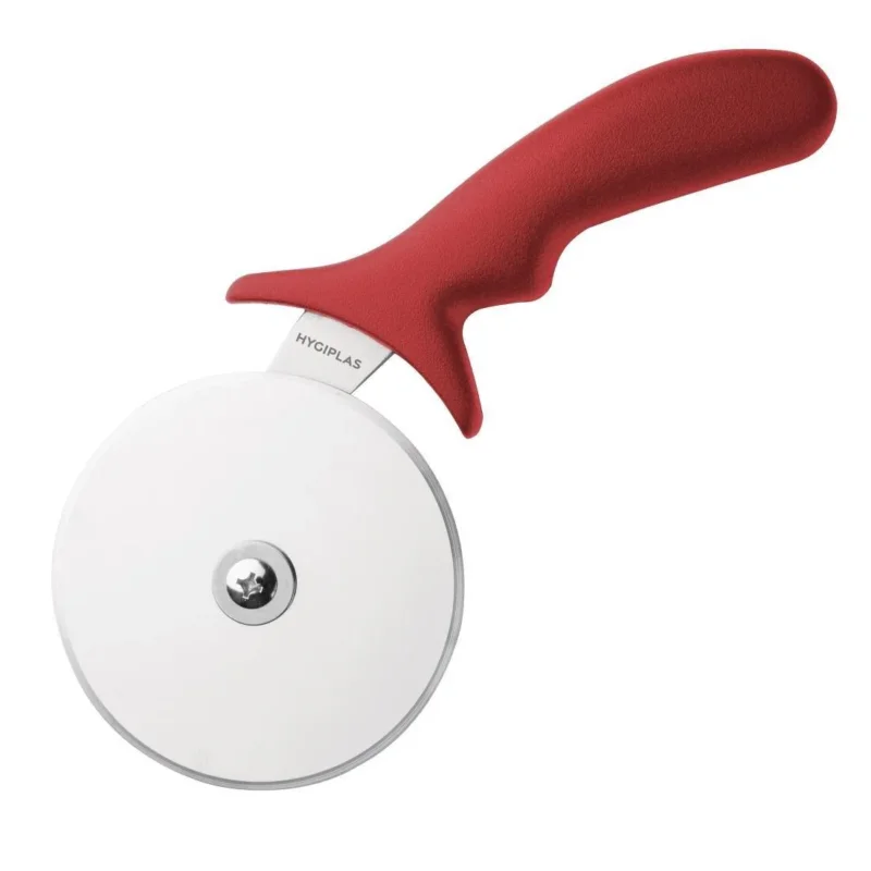 Roulette à pizza Hygiplas 102mm rouge Expédition Rapide