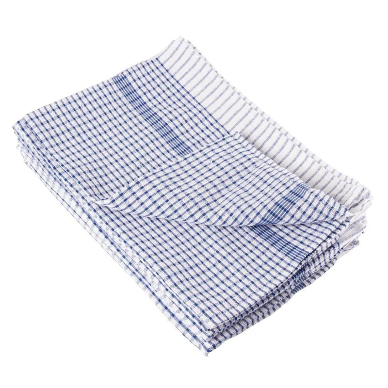 Prix Promo Torchons Vogue Wonderdry bleus (Lot de 10)