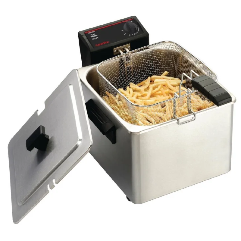 Friteuse de comptoir simple Caterlite peu intensive 8L Satisfait Ou Remboursé