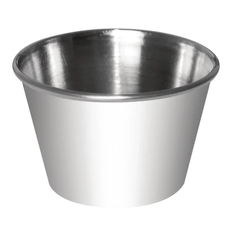 Pots à sauce inox Olympia 230ml (Lot de 12) Marque