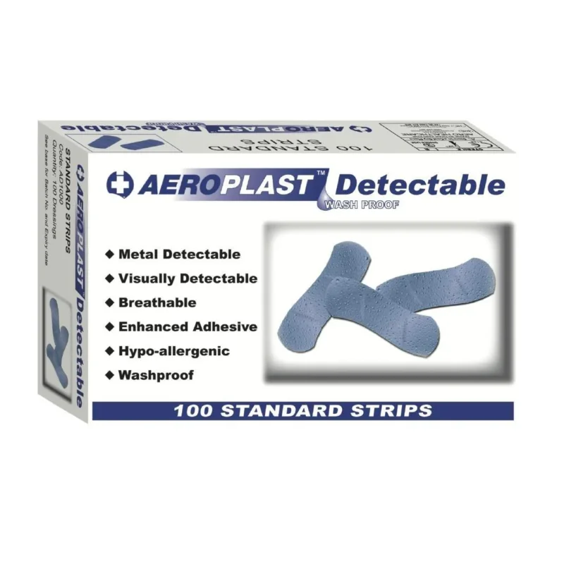Pansements bleus détectables (Lot de 100) Prix Bas