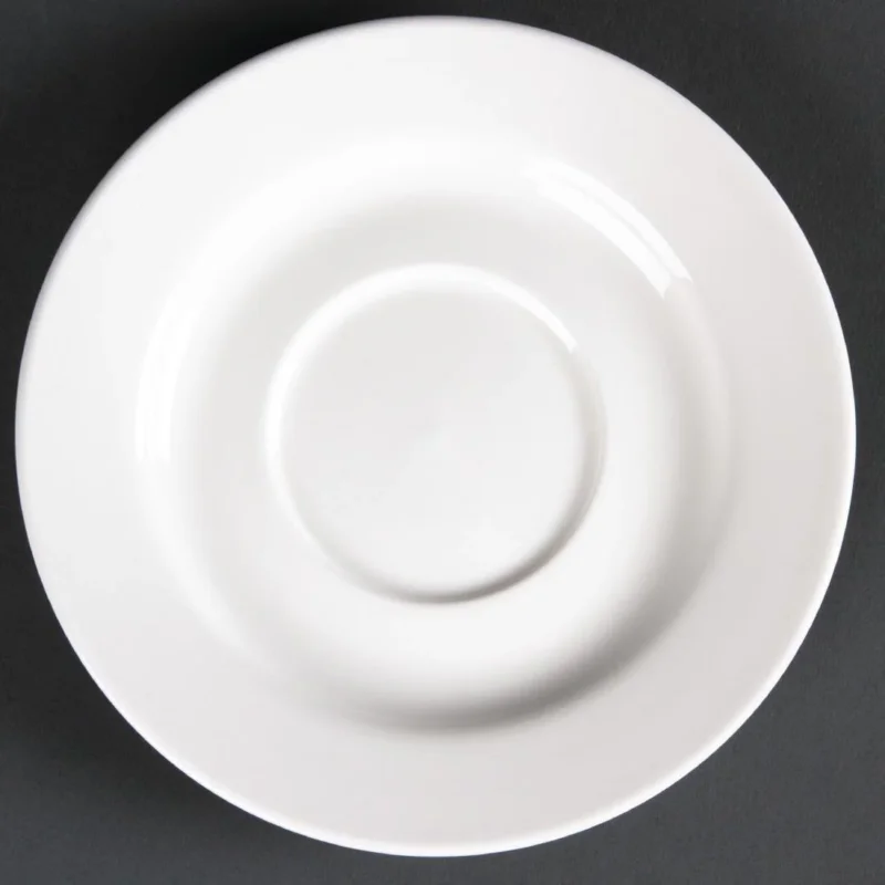 Prix Bas Soucoupes rondes Olympia Lumina 143mm (Lot de 6)