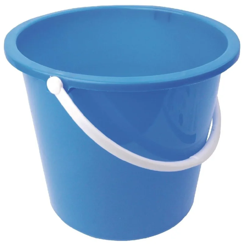Commander Vite Seau rond en plastique Jantex 10L bleu