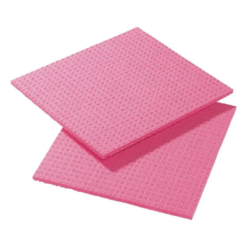 Soldes Lavettes Spongyl rouges (Lot de 10)
